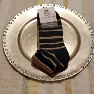 3 English Laundry Vintage Ankle Crew Socks